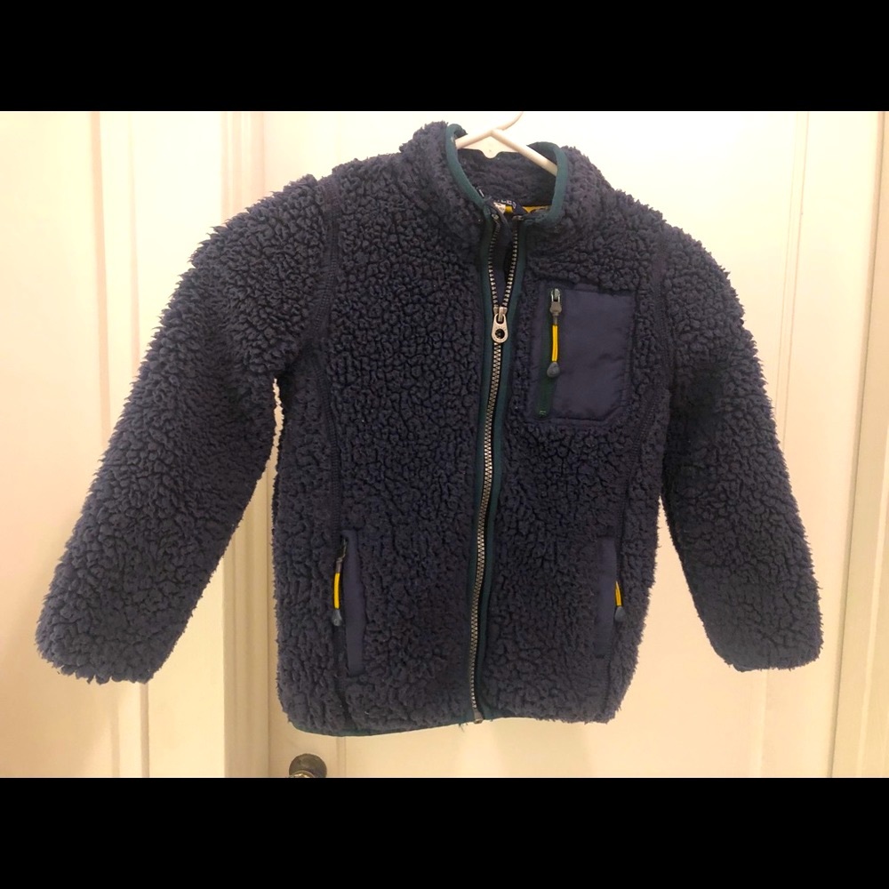 Joules boys Navy jacket Size 6